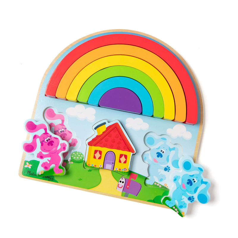 Blues Clues Wooden Rainbow Stacking Puzzle
