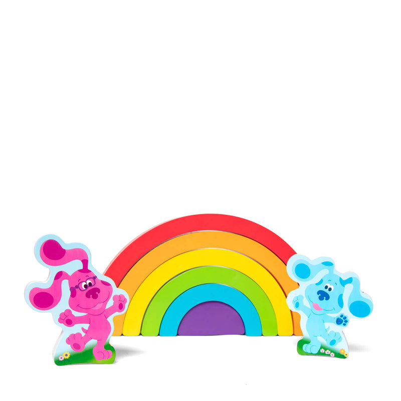 Blues Clues Wooden Rainbow Stacking Puzzle