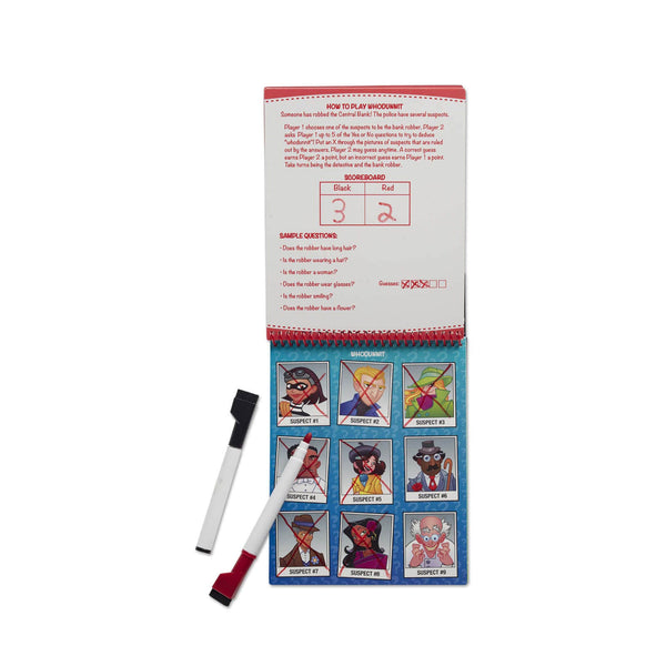 Wipe Off Activity Pad - Spy