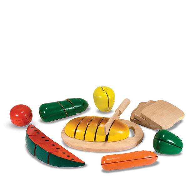 Wooden Cutting Food Set