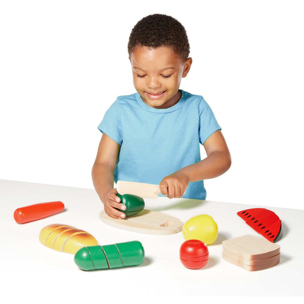 Wooden Cutting Food Set