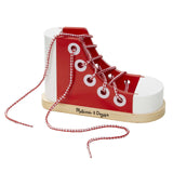 Wooden Lacing Shoe