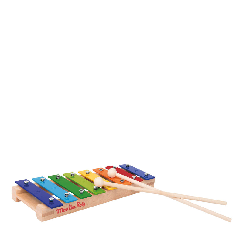 Xylophone With Music Sheets
