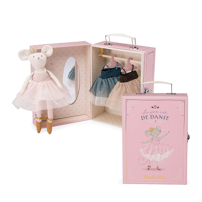 Moulin Roty Dancing Mouse Tutu Suitcase – Small Kins