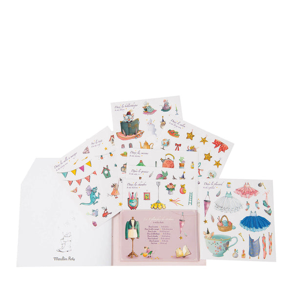 Colouring Book and Stickers - Once Upon A Time