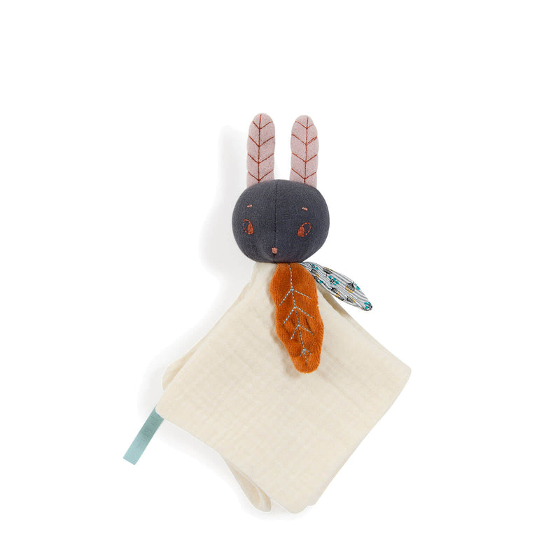 Lune The Rabbit Muslin Cream Comforter