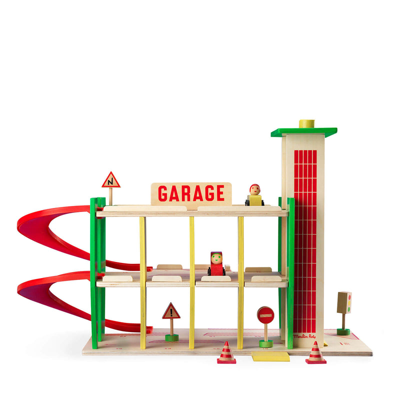 Large Wooden Garage and Accessories