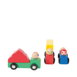 Set Of Wooden Car and Trucks