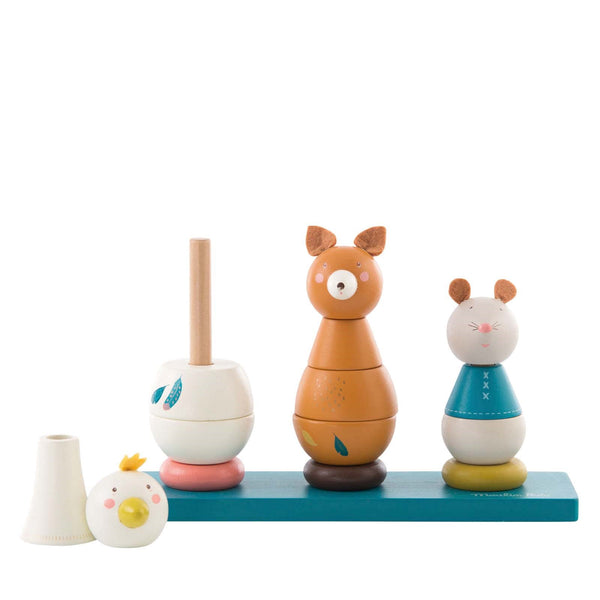 Les Jouets Stack-Up 3 Animals