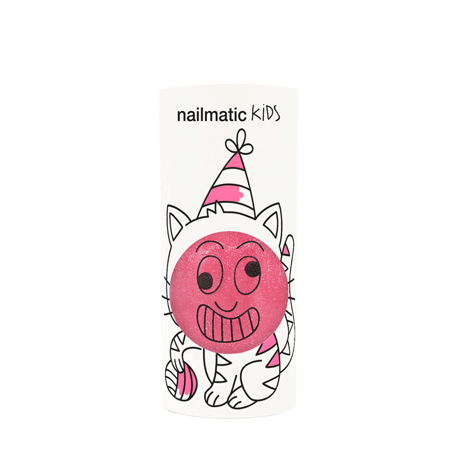 Kitty Nail Varnish - Pink Glitter