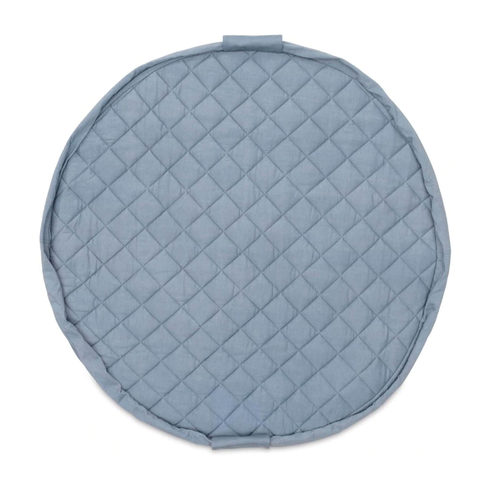 Dusty Blue Soft Baby Playmat / Storage Bag