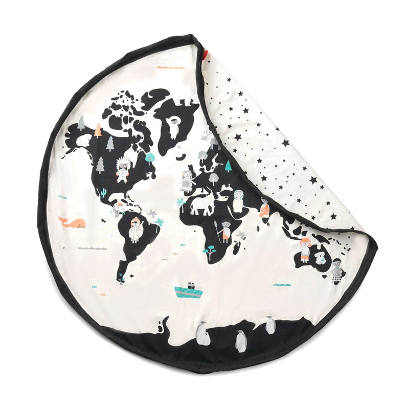 World Map Toy Storage Bag / Playmat