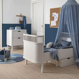 Cot Bed - Classic White
