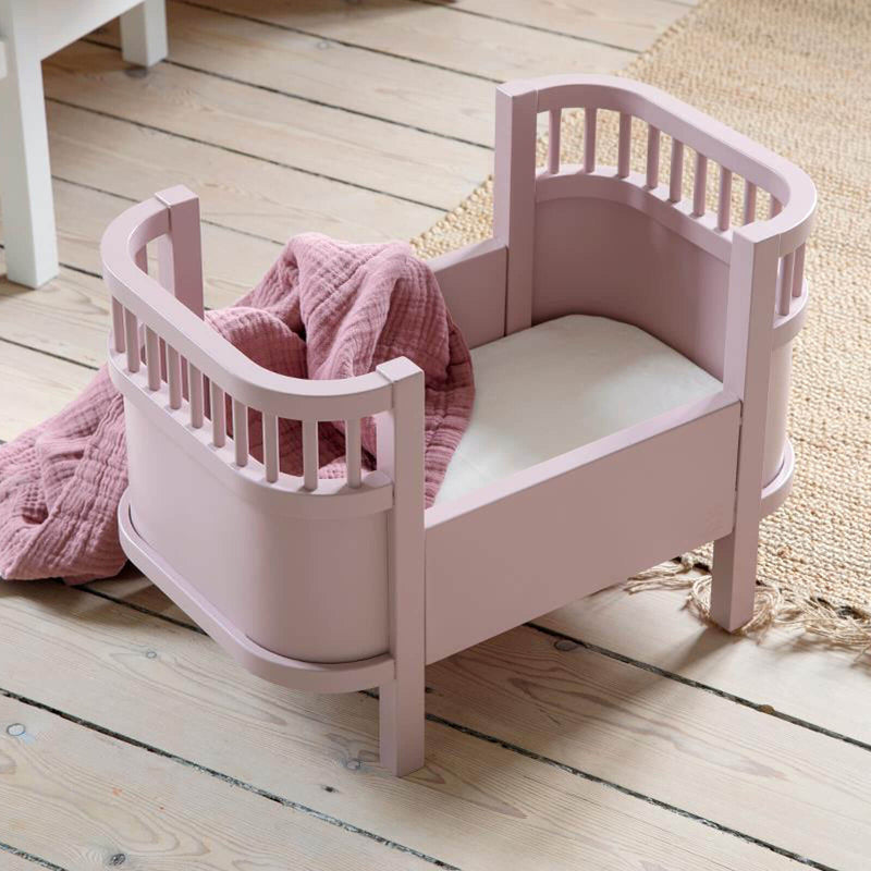 Dolls Bed and Mattress - Blossom Pink
