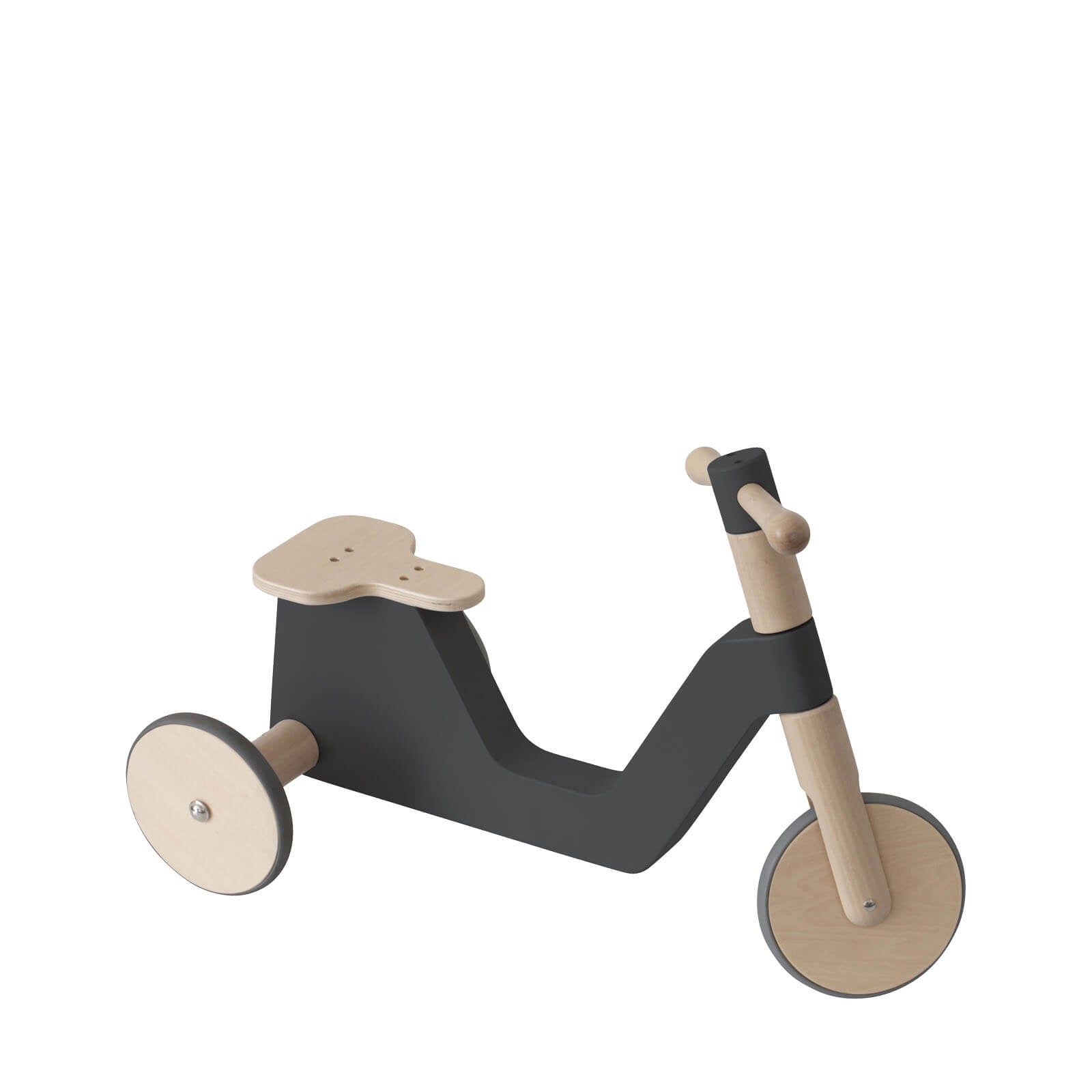 Wooden Scooter - Black