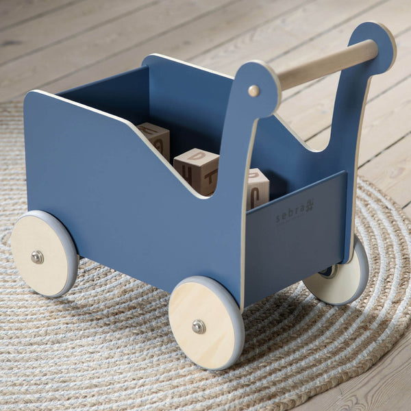 Baby Walker Cart - Nordic Blue