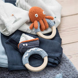 Crochet Rattle - Morgan The Octopus
