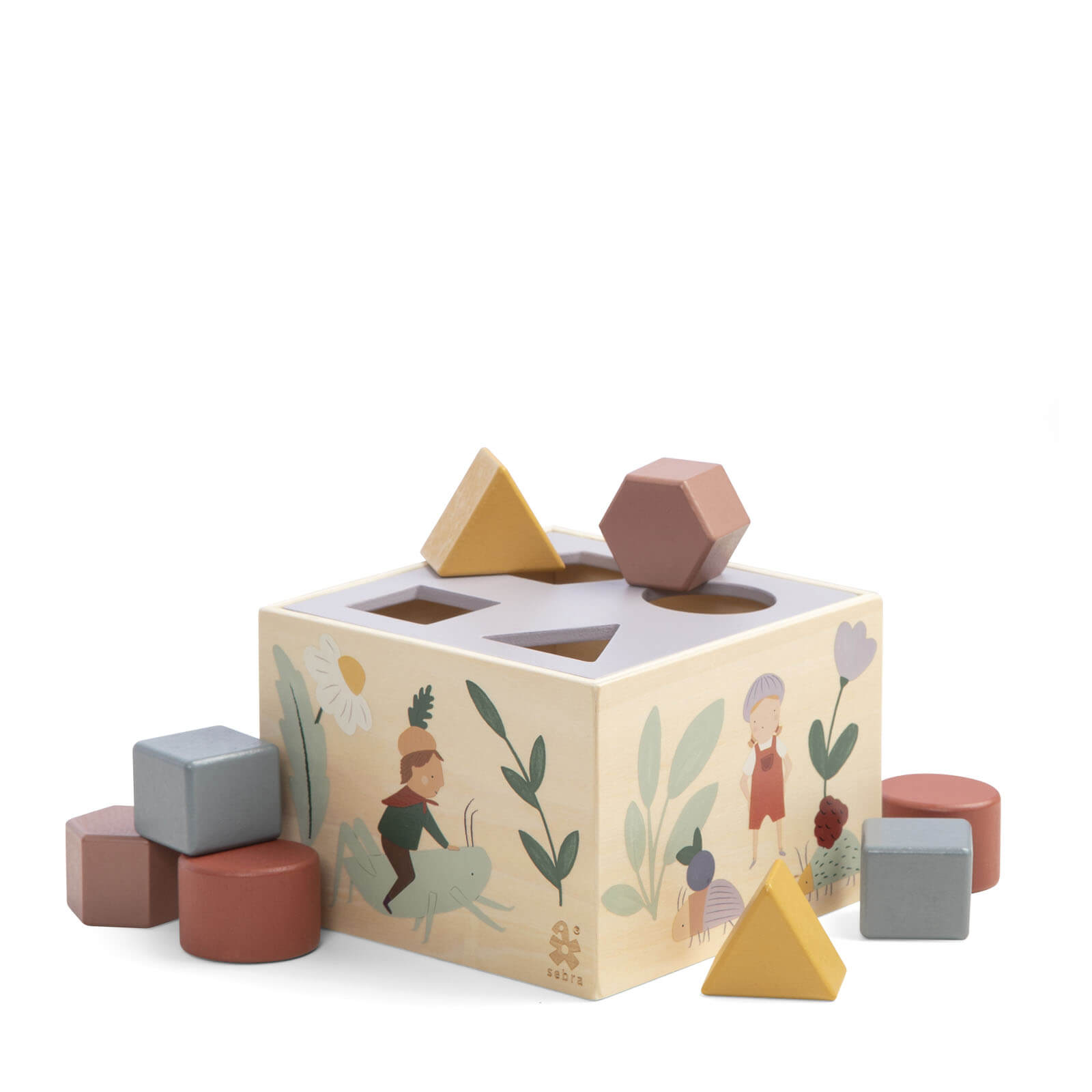 Wooden Shape Sorter - Pixie Land