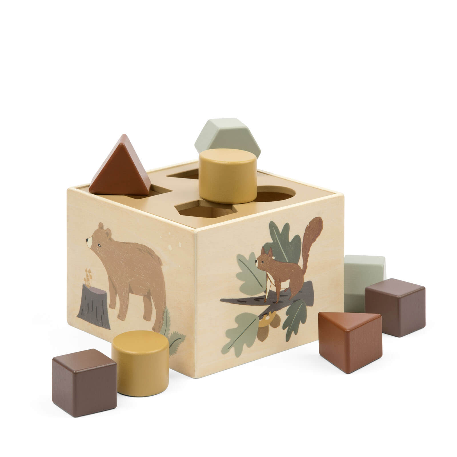 Wooden Shape Sorter - Nightfall