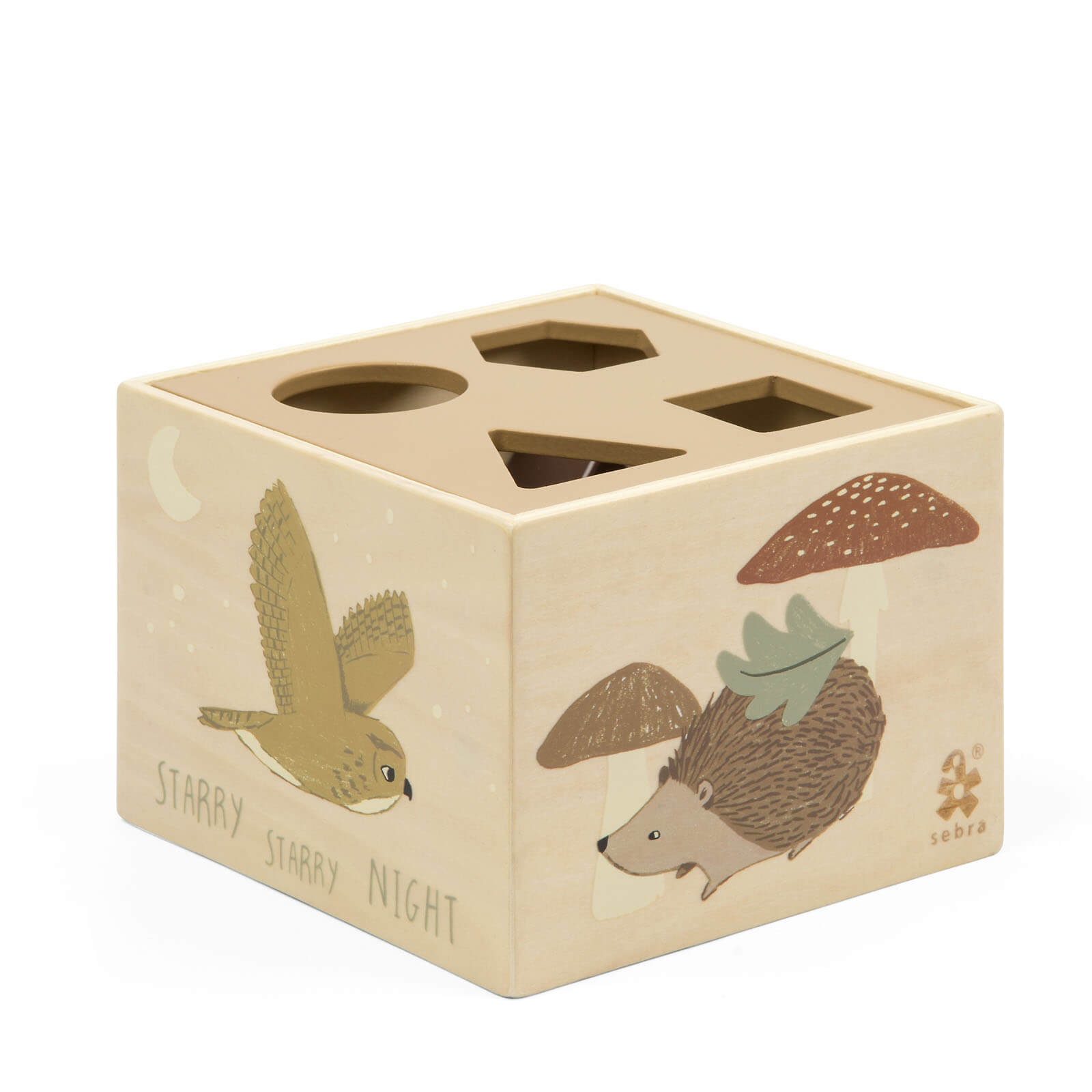 Wooden Shape Sorter - Nightfall