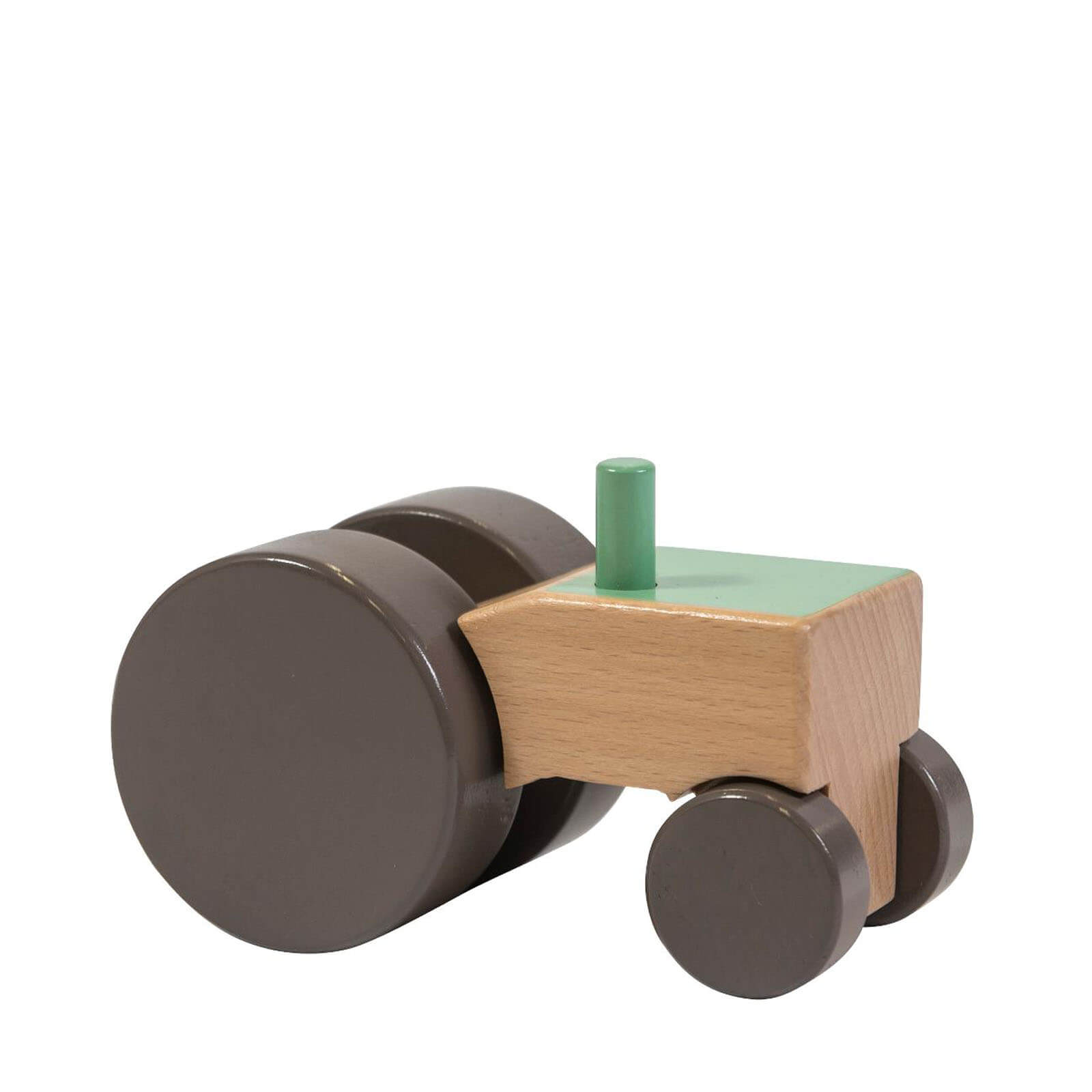 Wooden Tractor -  Green