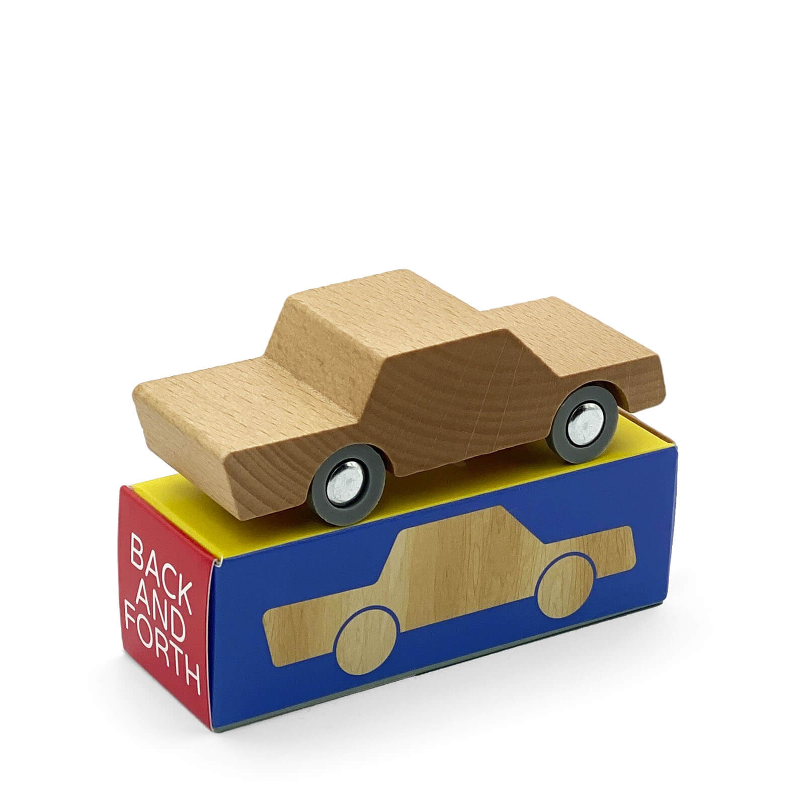 Back and Forth Wooden Toy Car - Woody