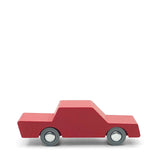 Back and Forth Wooden Toy Car - Red