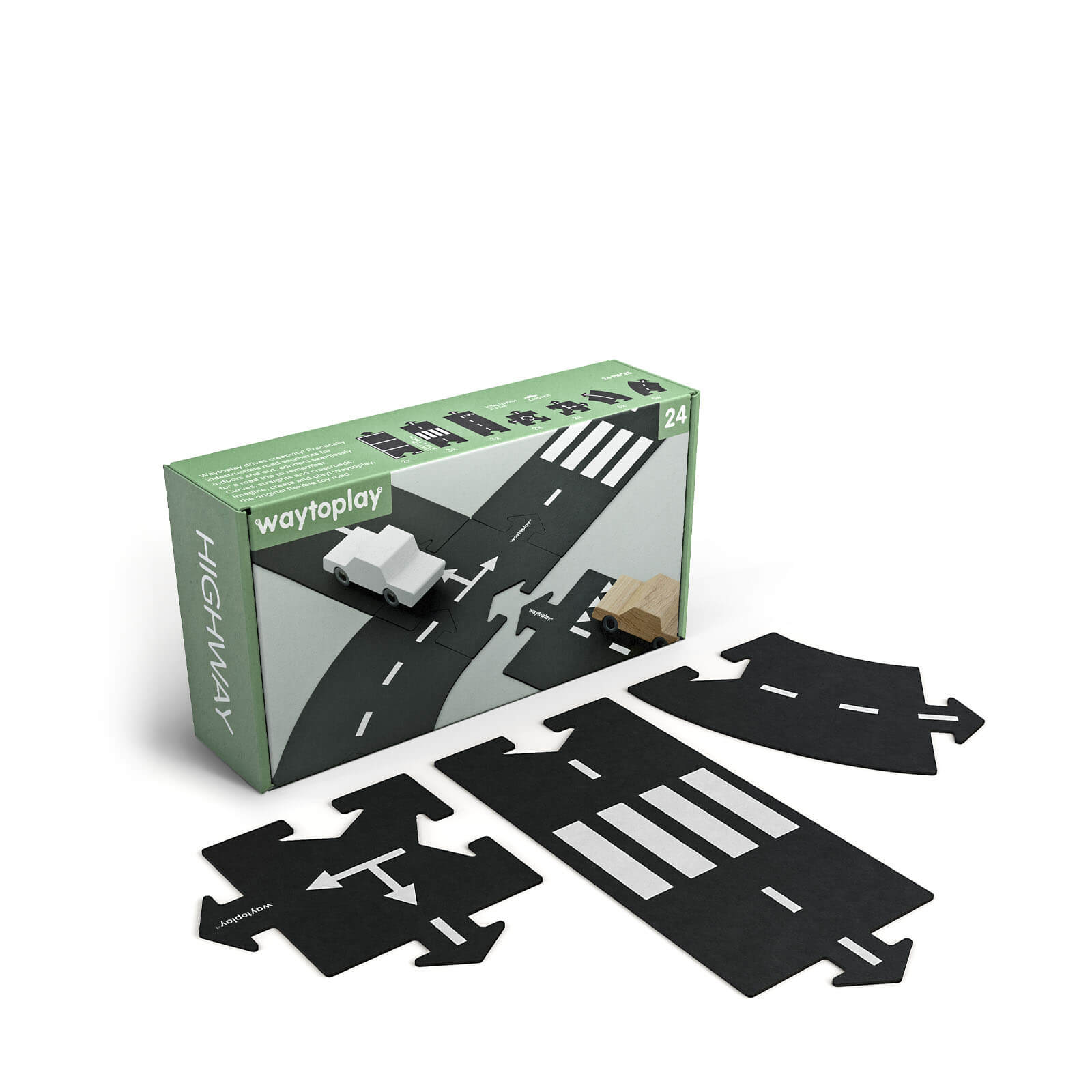 Highway - Road Track 24 Pieces